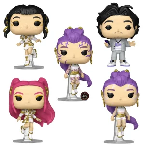 Funko POP! KPop Demon Hunters - (What It Sounds Like) Chase Bundle