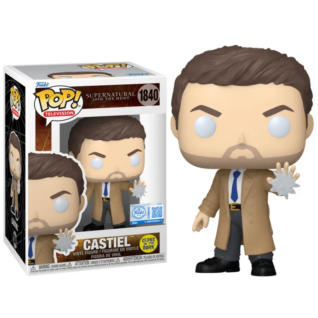 Funko POP! Supernatural - Castiel 1840 GITD Special Edition