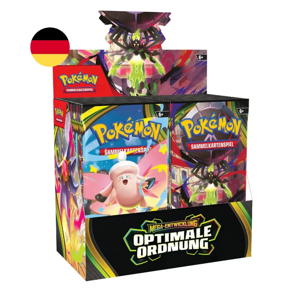 Pokémon: Mega Entwicklung - Optimale Ordnung Display *Deutsche Version*