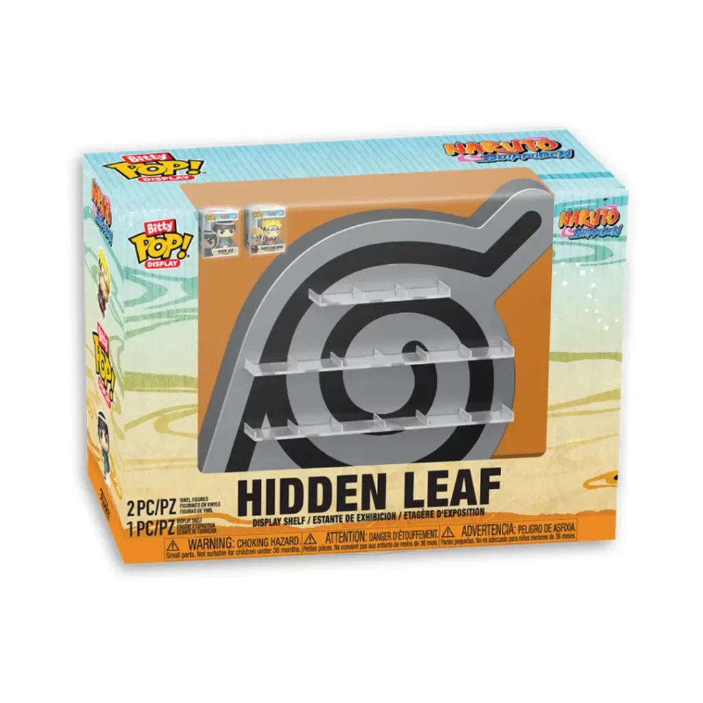 Funko Bitty POP! Naruto - Display Hidden Leaf