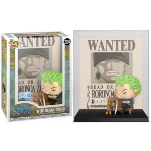 Funko POP! Cover One Piece - Roronoa Zoro 2124 (Wanted) Special Edition